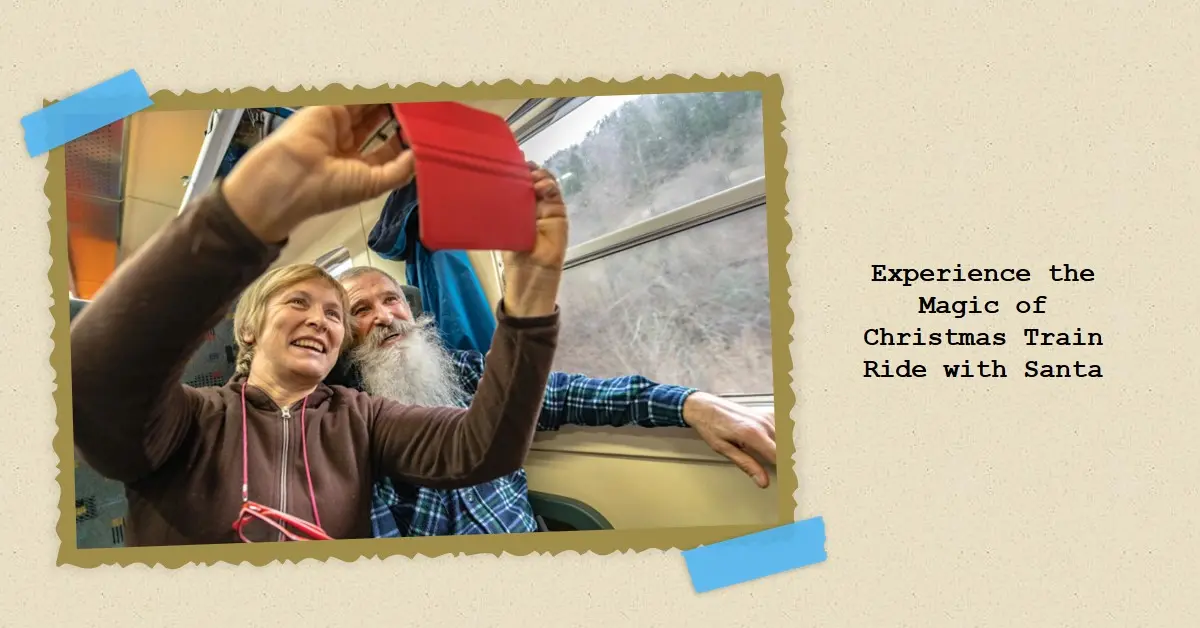 Christmas Holiday Train Ride with Santa Claus