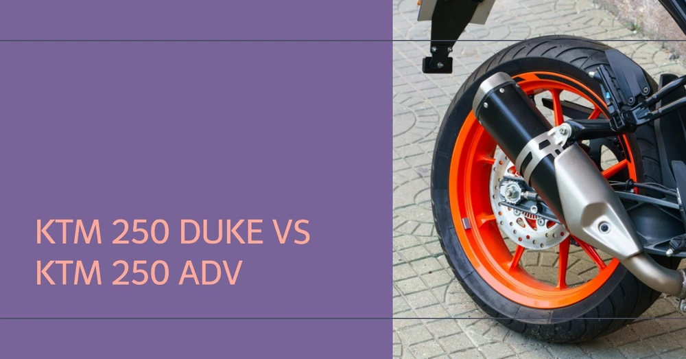 KTM 250 Duke vs KTM 250 ADV